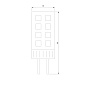 Светодиодная лампа G4 LED Elektrostandard a055354 — фото 1