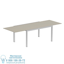 РАЗДВИЖНОЙ СТОЛ TABOELA 100x150/270 + КЕРАМИЧЕСКАЯ СТОЛЕШНЯ ЖЕМЧУЖНО-СЕРЫЙ ЭЛЬ ПОЛ Royal Botania