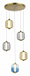 SL1193.303.05 ST-Luce Summer подвесной светильник, 10Вт, 3000K, 2227лм, латунь — фото 1