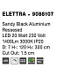 9088107 ELETTRA Novaluce светильник LED 20W 230V 1400Lm 3000K IP20