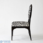 Zebra Dining Chair-Muslin Global Views кресло