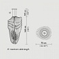 Slamp Avia SP XL подвесной светильник культовый чёрный AVISXL0BKF01T00000EU — фото 3