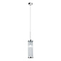 Светильник подвесной Crystal Lux TADEO SP1 D100 CHROME/TRANSPARENTE — фото 1