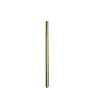 Подвесной светильник Look SP1 ROUND D40 H1000 Ideal Lux 371559, латунь