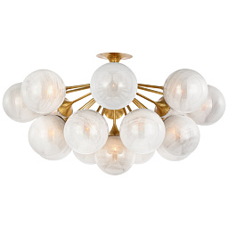 EU-ARN4404 Visual Comfort Cristol потолочный накладной светильник с шарообразными стеклянными плафонами