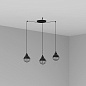 62802-3L CLAIRE BLACK PENDANT LAMP E27 15W 3L подвесной светильник Faro barcelona