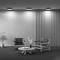 C032CL-36W3K-SQ-B Maytoni Zon Потолочный светильник 36W 2050лм Черный — фото 4