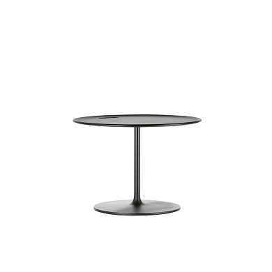 21051511 Occasional Vitra Журнальный столик Ø35 шоколад