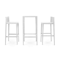 Spritz set of 1 bar table+2 bar stool h:97cm стол, Vondom
