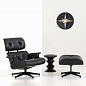 20126002 Petal Vitra Настенные часы с чёрным циферблатом и латунным декором в форме лепестков — фото 3