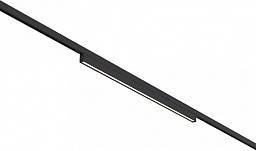 ST665.436.12 ST-Luce Super5 потолочный линейный светильник черного цвета с мягким направленным светом для магнитного трека 48V