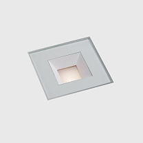 up in-line 165, anti-glare louvre incl., gear excl., white