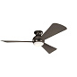 54" Sola Fan Olde Bronze люстра-вентилятор 330152OZ Kichler — фото 1