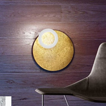 PARETE/SOFFITTO 25,2W 3000K FOGLIA  ARGENTO -BIANCO