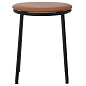 506077 Normann Copenhagen Circa Табурет, коричневая кожа / ультракожа 41574 — фото 1