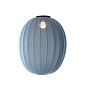 KWH65 BS CW Knit-Wit Made By Hand Потолочный светильник с высоким овальным абажуром голубого оттенка — фото 1