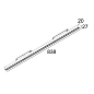 23382 9225 B Delta Light PR SPLITLINE Трековый светильник Splitline M Inform — фото 1