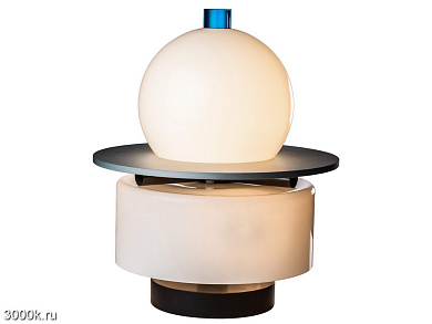 Ettore Sottsass Collection Настольная лампа из дутого стекла VENINI 816.04