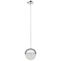 Moonlit 7.75" 1 Light LED Mini Pendant Chrome подвесной светильник 83854 Kichler — фото 1