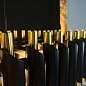 40.2893 подвесной светильник Imperiumloft Empire black rectangular chandelier crystal — фото 3