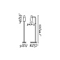 29049 LAO LED Black floor lamp торшер Faro barcelona — фото 4