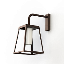 Lampiok 4 N° 2; Satin-finish cylindrical Built-in LED 3000°K warm white 36W; Old rustic