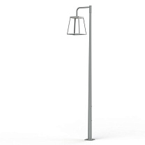 Lampiok 4 N° 3; Satin-finish PMMA Built-in LED 3000°K warm white 36W; Silk grey