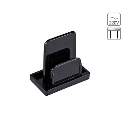 A210206 Arte Lamp TRACK-ACCESSORIES заглушка чёрного цвета для однофазного трека