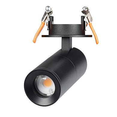 051796 Arlight Светильник LGD-ARTEMIS-BUILT-FLAP-R55-12W Warm3000 (BK, 8-80 deg, 230V)