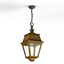 Avenue 2 N° 1; Clear glass E27 105W; Tinted lacquered brass
