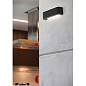 72272 Faro BRACKET бра тёмно-серое LED 6W 3000K уличный настенный светильник — фото 4