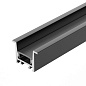 031769 Arlight Профиль SL-COMFORT-2316-F-2000 ANOD BLACK — фото 3