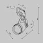 TR001-1-GU10-W Maytoni Celo Трековый светильник 50W Белый — фото 10