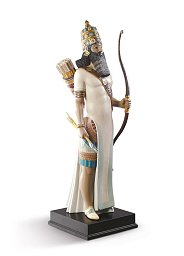 Фарфоровая скульптура ассирийского лучника Assyrian Archer Lladro, лимитированная серия 01009169
