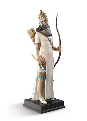 Фарфоровая скульптура ассирийского лучника Assyrian Archer Lladro, лимитированная серия 01009169