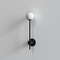 1424004 Orb Single Astro lighting настенный светильник матовый чёрный — фото 2
