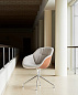 About A Chair Вращающееся мягкое кресло на козлах Hay — фото 4