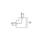 Tracks trim right "L" connector Leds C4 аксессуар — фото 1