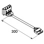 1009203 SLV RETRO CON 5P102 Connector 5-pin plug пятиконтактный соединительный коннектор — фото 1