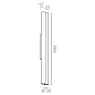 Настенный светильник LOGIC WALL 2 R550 20.30 WB Led Techology — фото 1