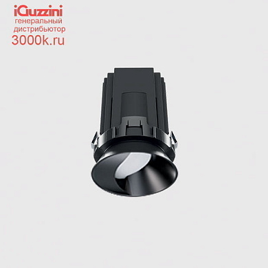 QA70 Laser iGuzzini Fixed round recessed luminaire - Minimal - Wall Washer - Chrome