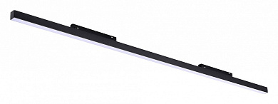 магнитный трековый светильник линейного формата бело-чёрного цвета 48V