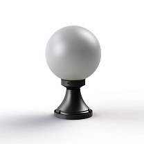 Moon N° 3; Opal PMMA E27 60W; Dark black