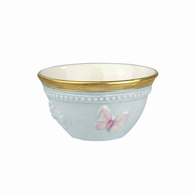 Butterfly aquamarine kung fu tea cup чашка, Villari