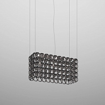 Подвеска GIOGALI RE2 CRYSTAL BLACK NICKEL GLOSSY CHROME E27 CE