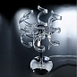 Metal Lux Astro TL M настольная лампа из металла и стекла прозрачный; хром 206.123.01 — фото 2