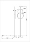 A3913PN-24BK Arte Lamp Fluido торшер LED 1х24W 1200Lm 3000K — фото 2