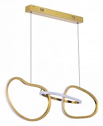 SL6505.203.26 ST-Luce Abra подвесной светильник с кольцевыми элементами в золотом исполнении