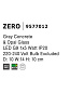 9577012 ZERO Novaluce светильник из бетона LED G9 1x5Вт IP20 220-240В