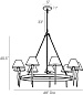 84064 Harford Chandelier Arteriors люстра